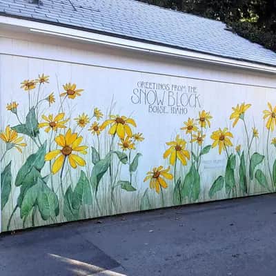 "SNOW Block" by Katherine Shaughnessy in Boise