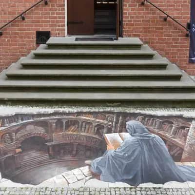 "Library" by wypiszwymaluj.com in Gdansk