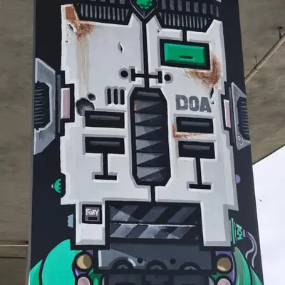 "Totem Bot" by Wiurobot in Gdansk