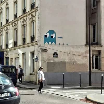 "PA_543" by Invader in Paris