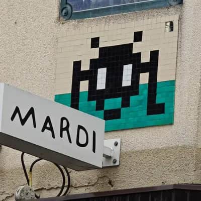 "PA_1015" by Invader in Paris