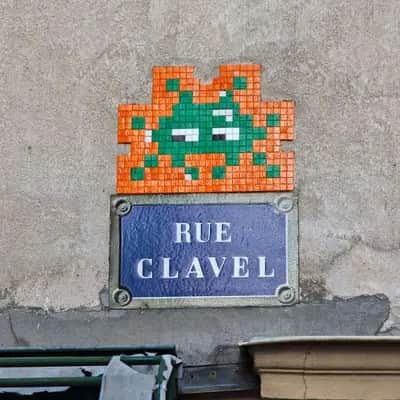 "PA_738" by Invader in Paris
