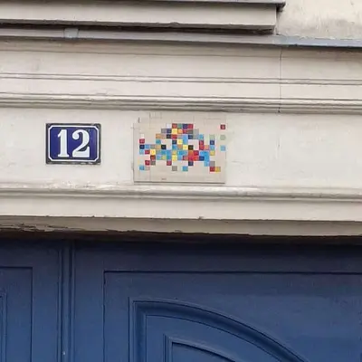 "PA_505" by invader in Paris