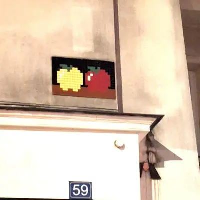 "PA_1065" by invader in Paris