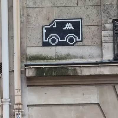 "PA_797, Camion" by invader in Paris