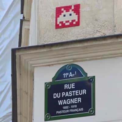 "PA_37" by invader in Paris