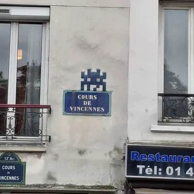 "PA_1121" by invader in Paris