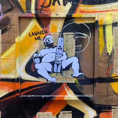 "NUCLEAR FOREPLAY" by Monochromatic Melbourne in Melbourne
