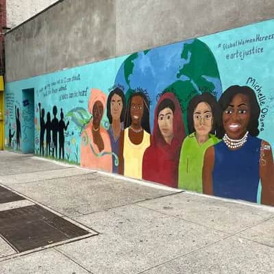"Global Women Heroes" by ARTE (Art Resistance Through Education) in New York