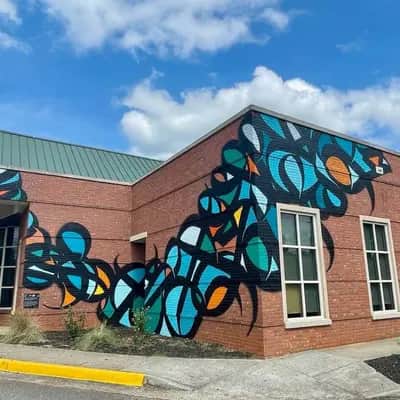 "Genius everywhere is one" by El Seed in Atlanta