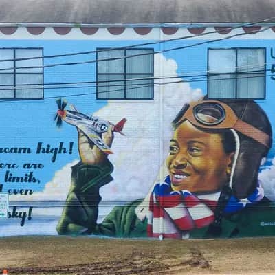 "Tuskegee Airgirl" by Muhammad Yungai in Atlanta