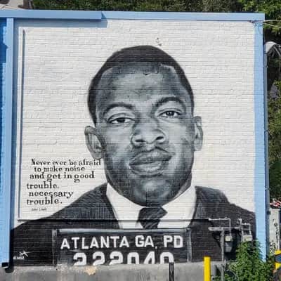 "John Lewis" by Jarrett Becke in Atlanta
