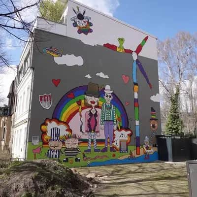 "Paintbus 2025 \" by Kai Teschner in Hamburg