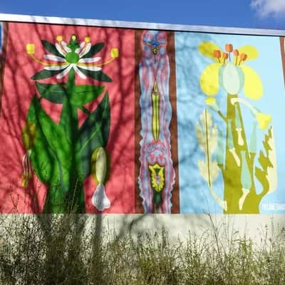 "Botanical Transformation Panels" by Melanie Gandyra in Hamburg
