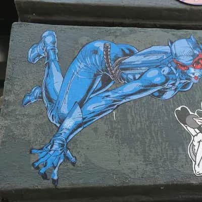 "The Cat Aviator" by Neftnik in Hamburg