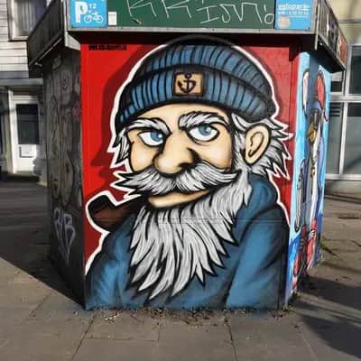 "Sailor" by Irie.graffiti in Hamburg