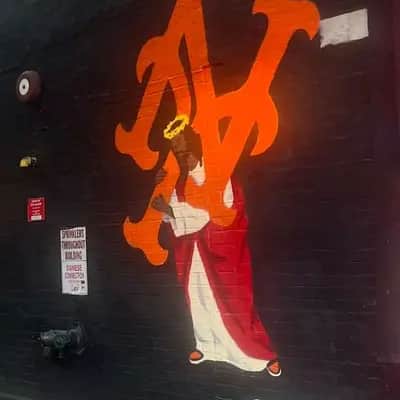 "Figure in Flames" by Kaysuane in New York