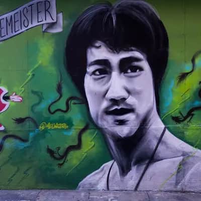 "Bruce Lee" by Mel Waters in San Francisco