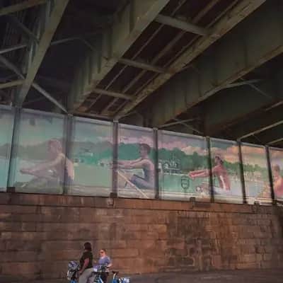 "Philly Rowing - Schuylkill Timeline" by Jonathan Laidacker in Philadelphia