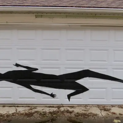 "Child Walking Shadow Whale" by Alex Senna in Chicago