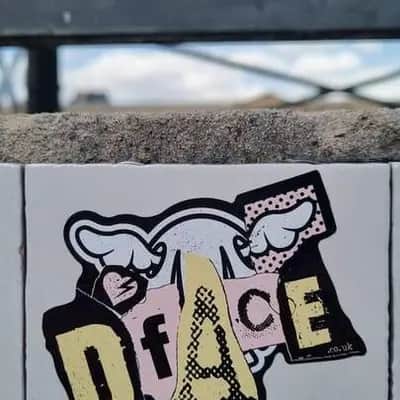 "Sticker" by D*Face in Paris