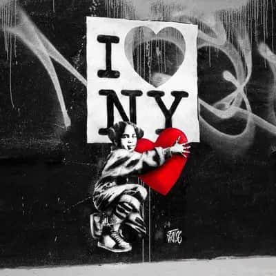 "I ... NY" by Falco in New York