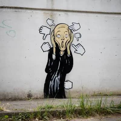 "The streamer" by Falco in Hamburg