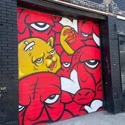 "Bear champ bulls" by JC Rivera in Chicago