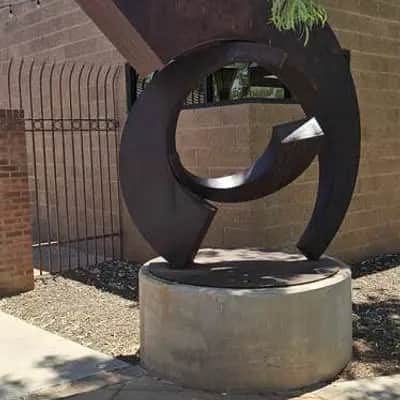 "Abstract Metal Ring Sculpture" in Phoenix