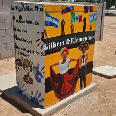 "Gilbert Elementary School Mural" in Phoenix
