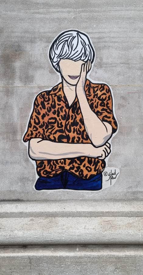 "Françoise Sagan" by Gladpow in Paris