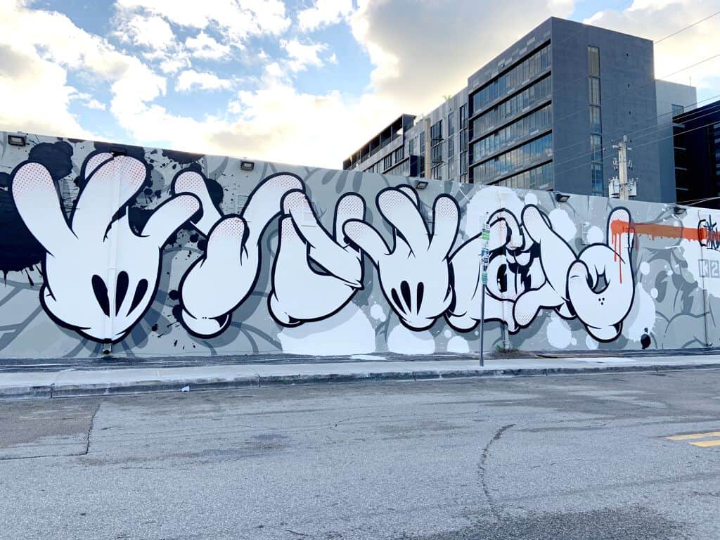 "Wynwood hands" by Og Slick in Miami