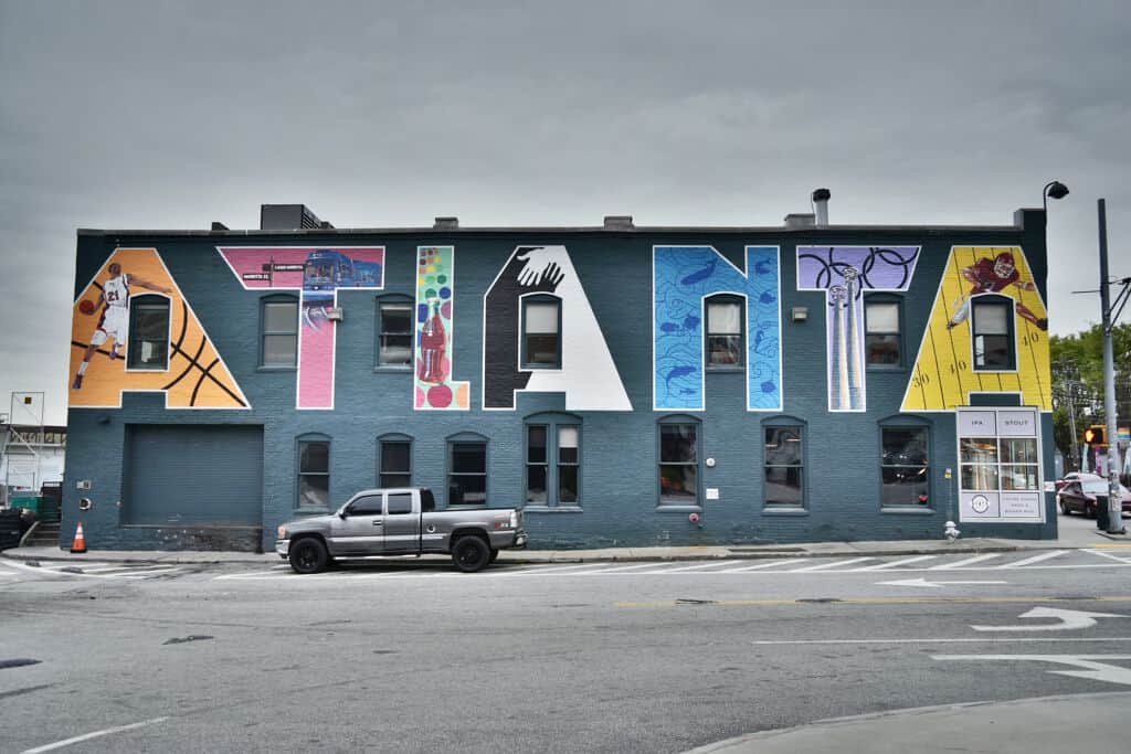 "ATLANTA" by Buckhead Murals in Atlanta