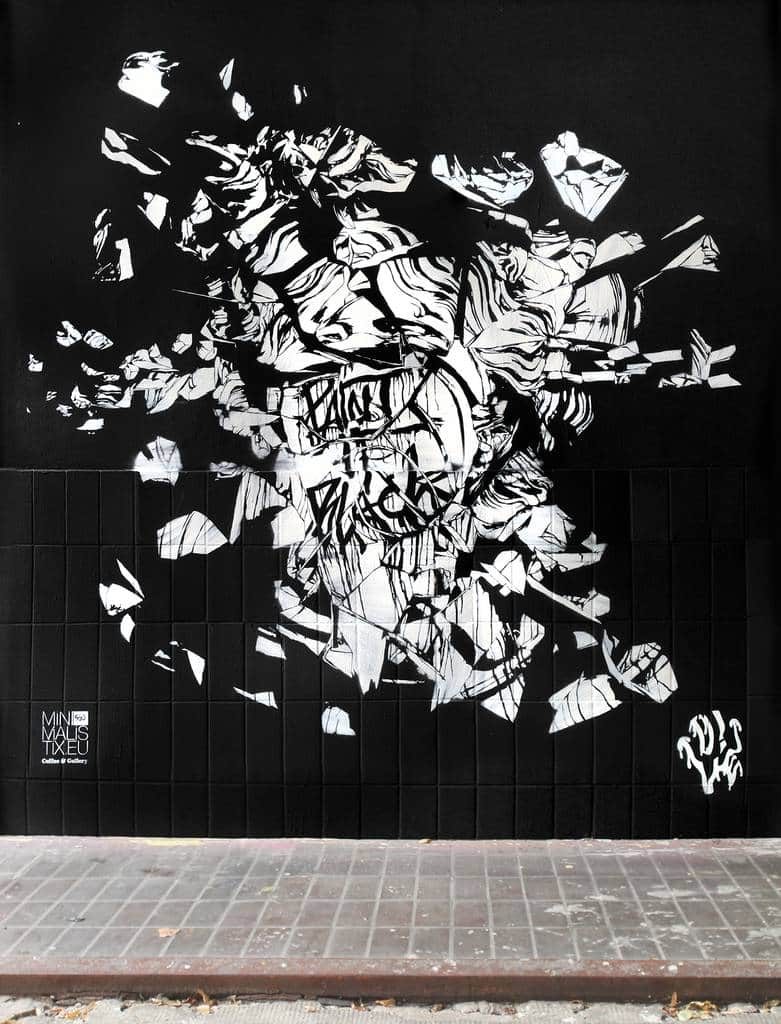 "Paint It Black" by D!VE in Berlin