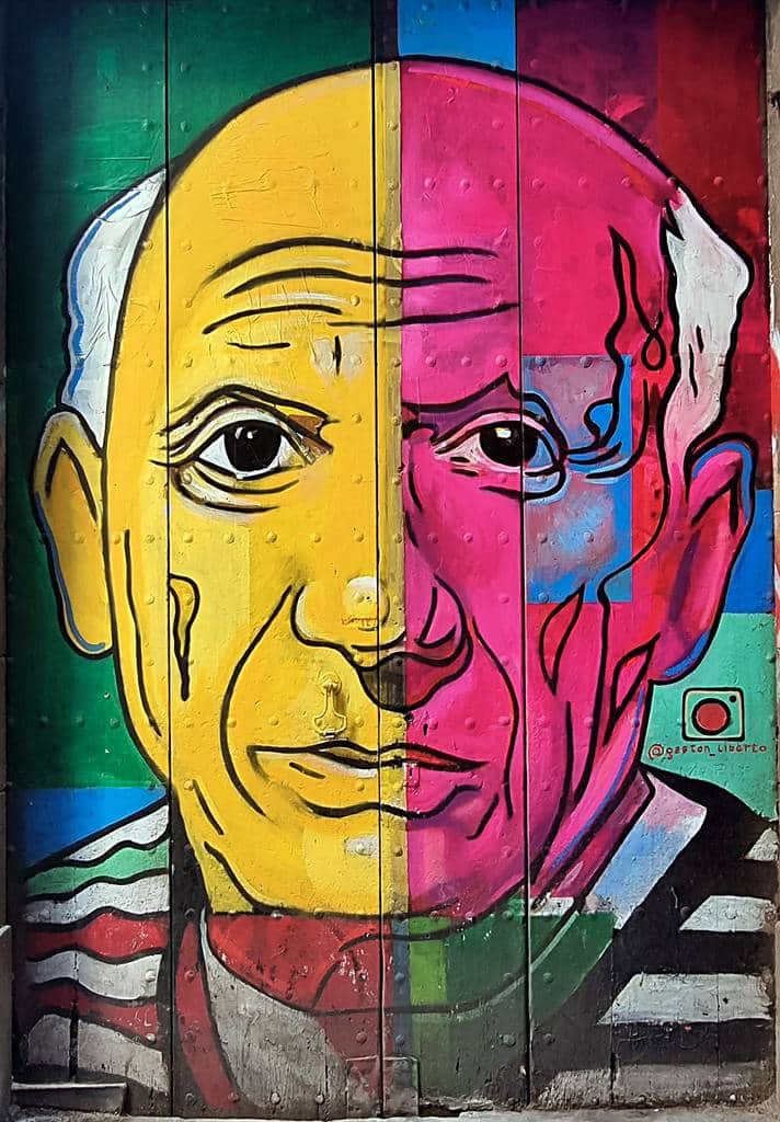 "Picasso" by Gaston Liberto in Barcelona
