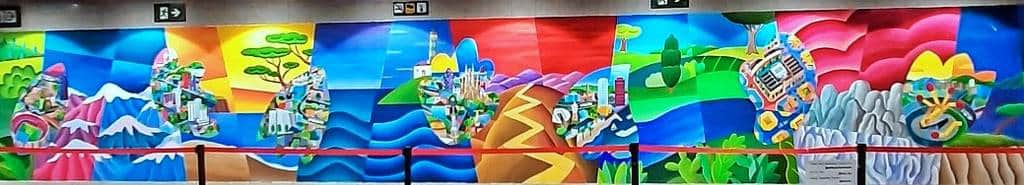 "The colors of gratitude" by Philip Stanton in Barcelona