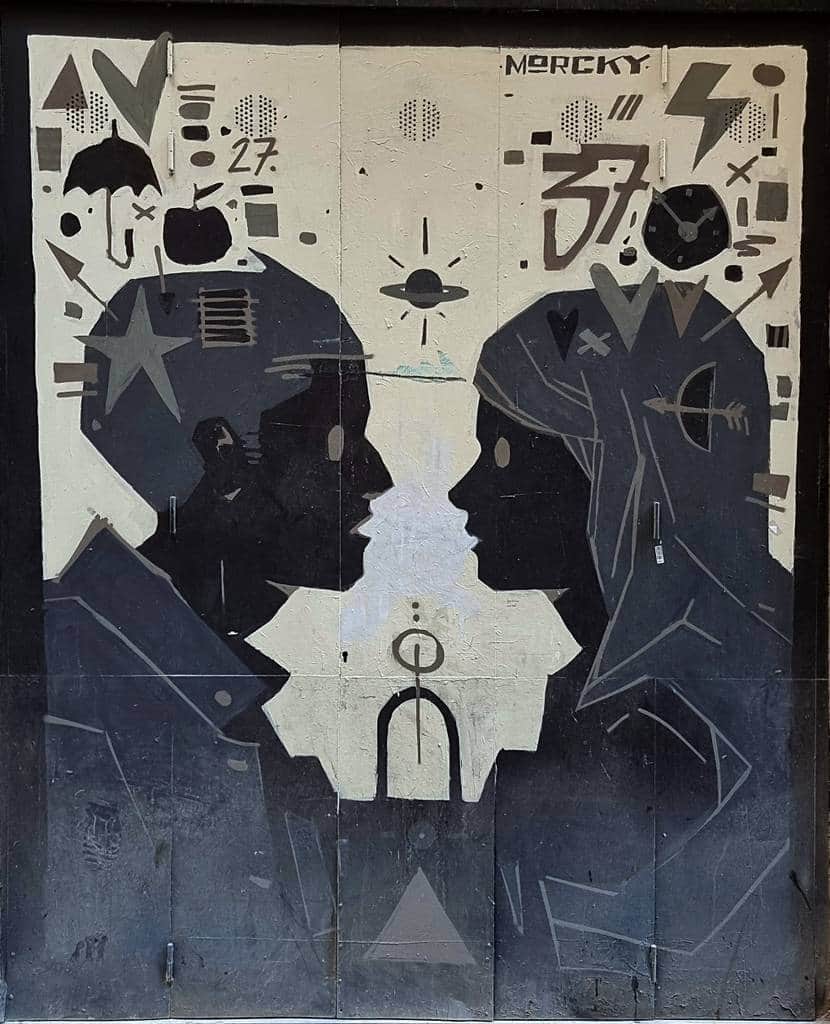 "Close encounters of the 3rd kind" by Morcky in Barcelona