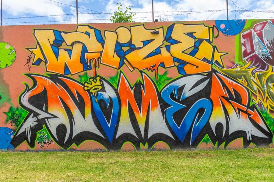 "Vibrant Multi-Colored Graffiti Wildstyle" by Rote in Lisbon