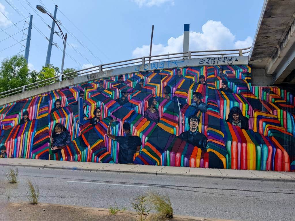"Be Well Murals" by Uloang Art in Austin