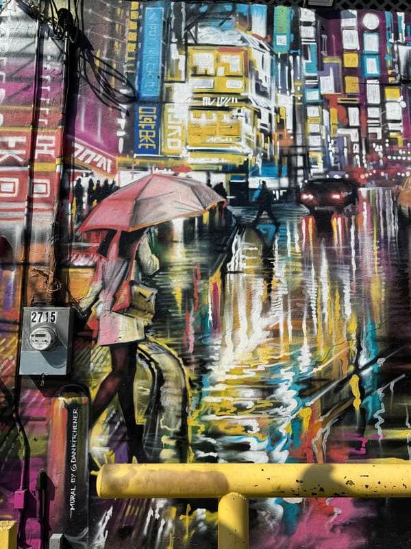 "Rainy Urban Street Scene" by Dan Kitchener in Dallas