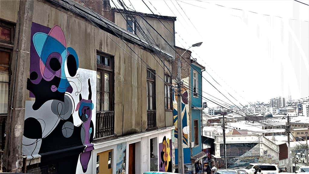 "Abstract Bellavista" by Various Artists in Valparaiso