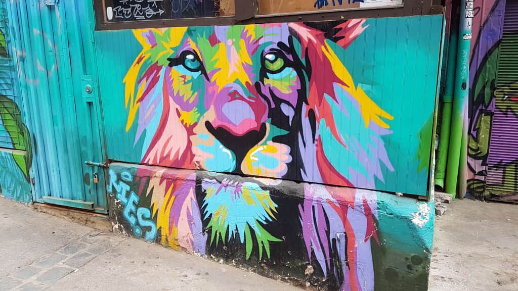 "Lion" by Ries by Ries Rumbo in Valparaiso