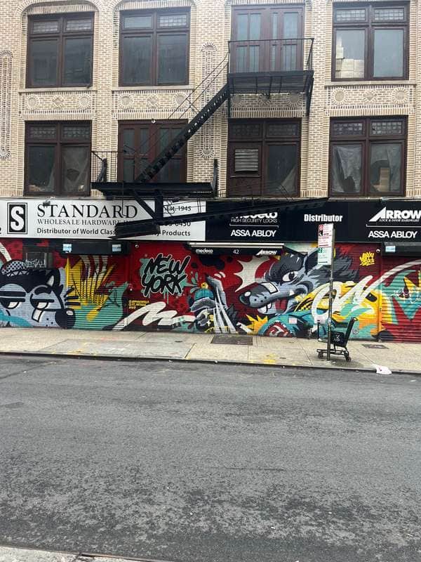 "New York Urban Street Mural" by Jappy Agoncillo in New York
