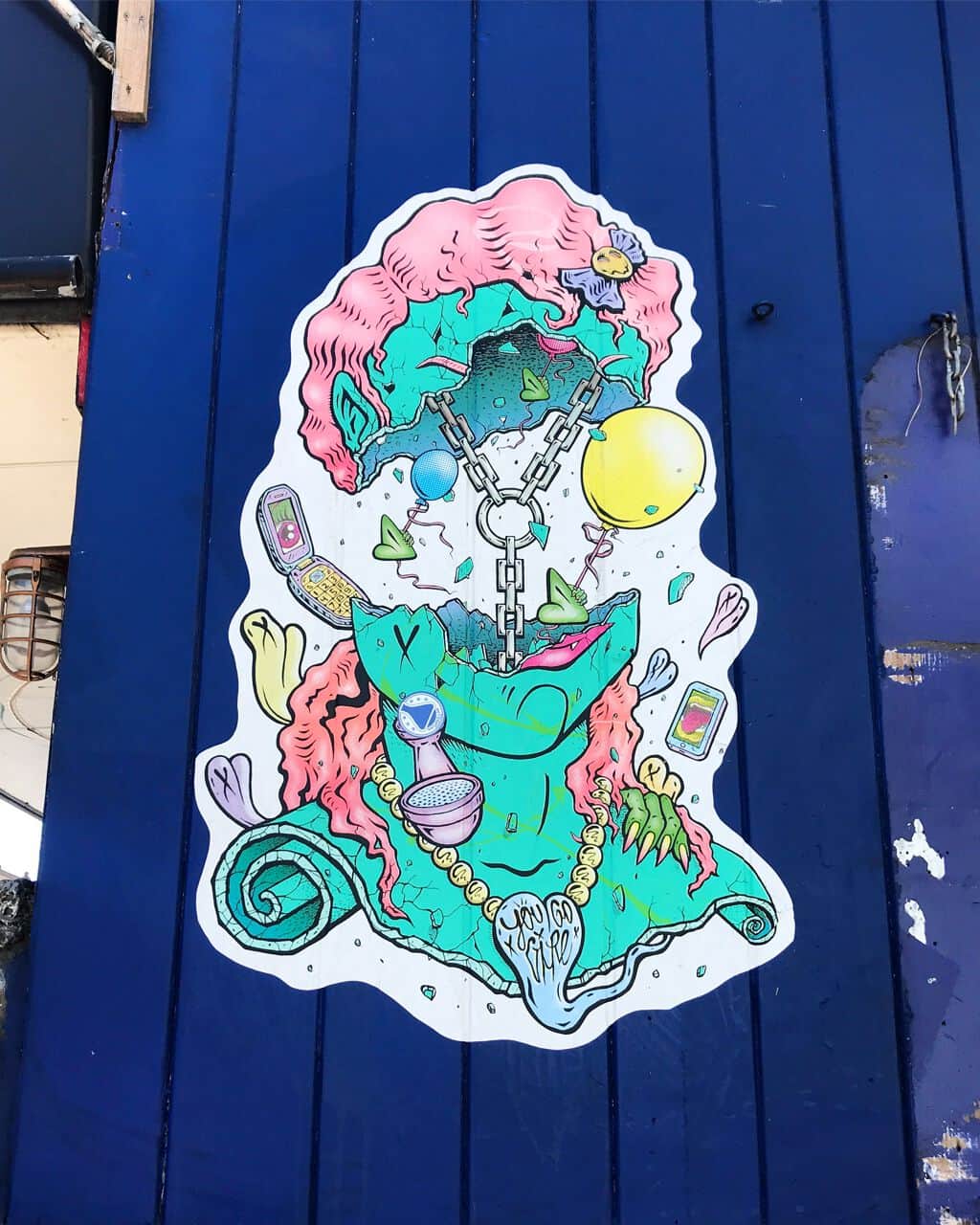 "Controlled Explosion" by Hugo Gyrl in San Francisco