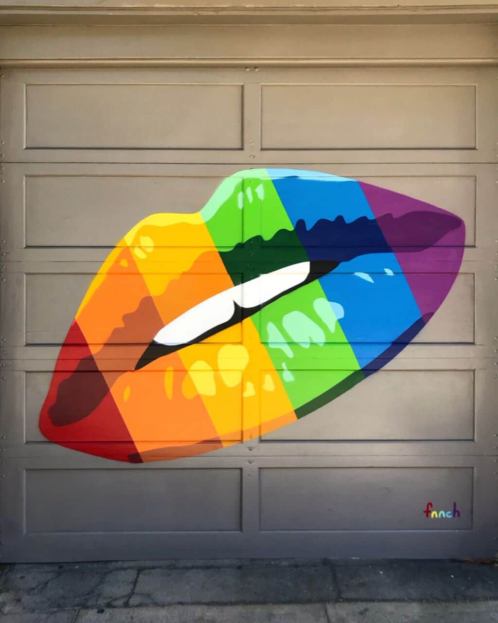 "SF Pride Lips" by Fnnch in San Francisco