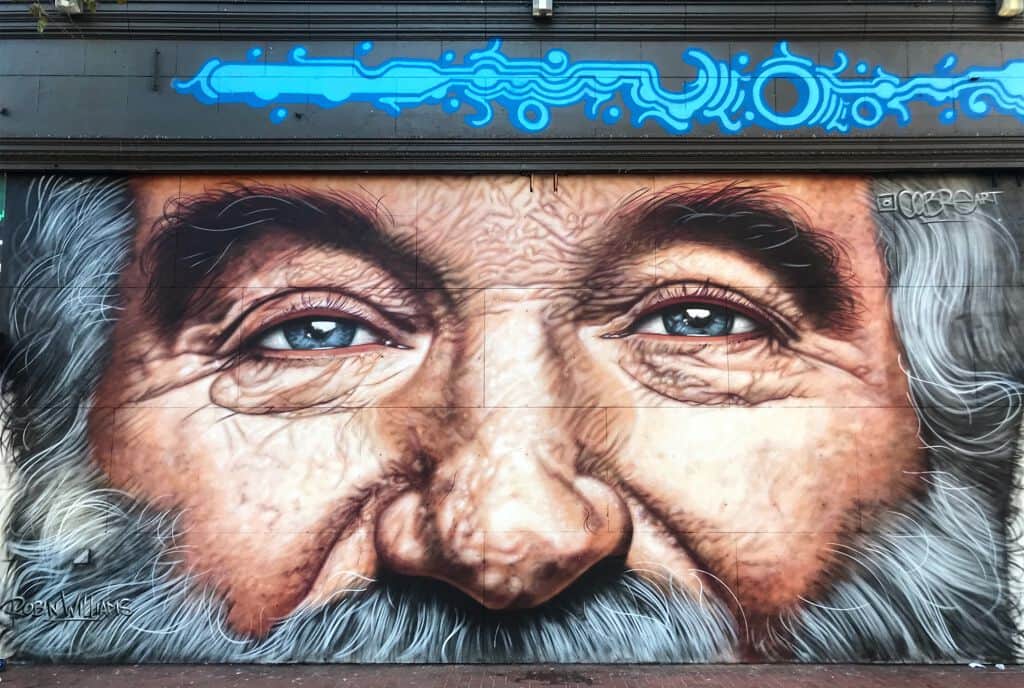 "Robin Williams" by Cobre in San Francisco