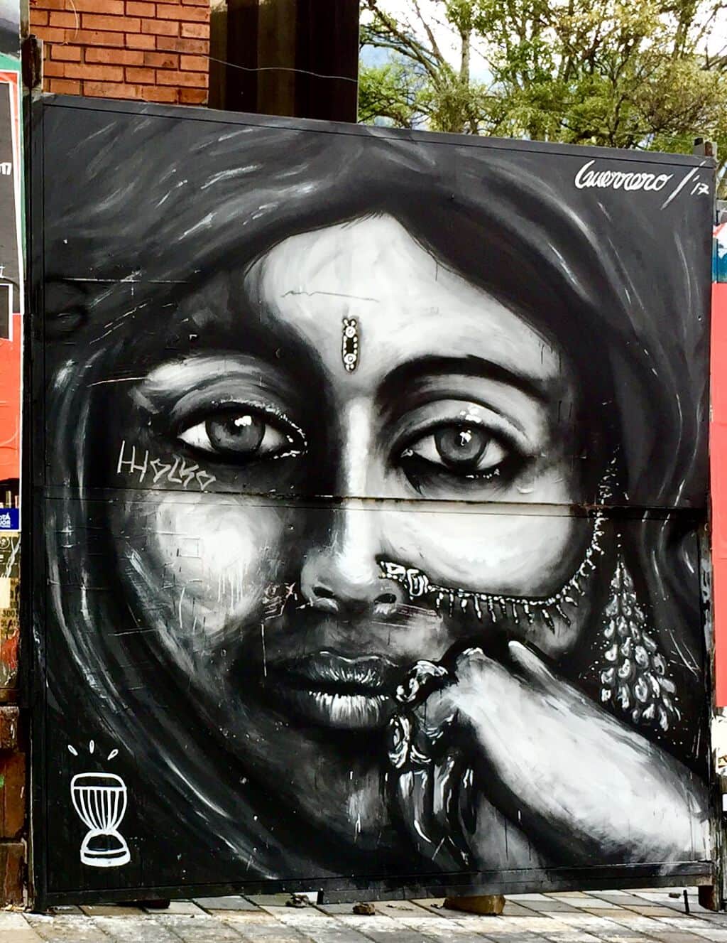 "Woman - Mujer" by Guerrero in Bogota