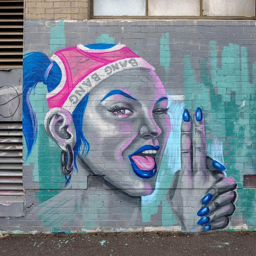"Bang Bang" by Anja Stridsman in Melbourne