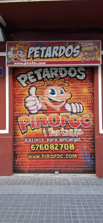 "Petardos Pirofoc" by Ian pinturas in Valencia
