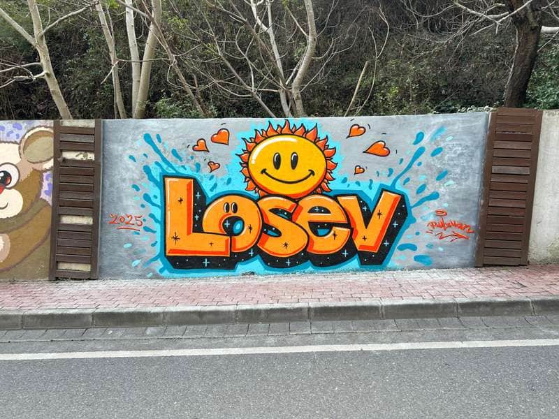 "Hope - LOSEV" by Rulman Art Project in Istanbul